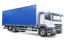Car Hire Manchester - 26 Tonne Curtain Side Truck - Truck hire Manchester