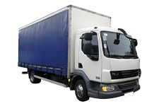 Car Hire Manchester - 7.5 Tonne Curtain Side Truck - Truck hire Manchester